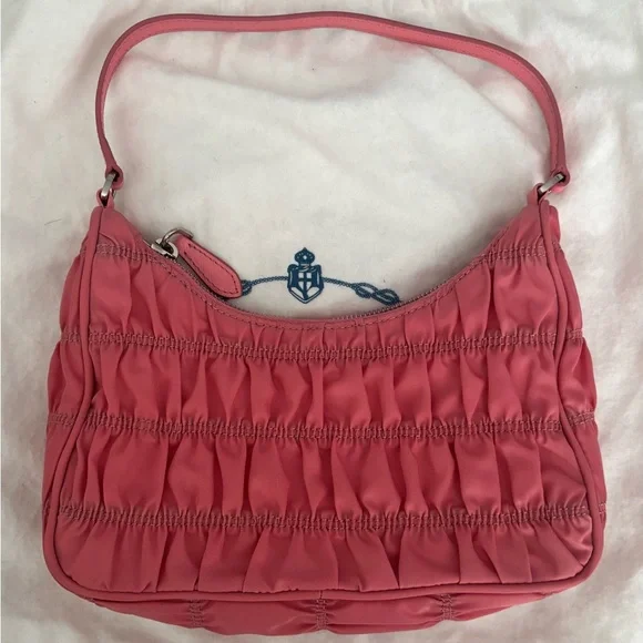 Prada Hobo Tessuto Gaufre with Saffiano - Picture 3 of 10